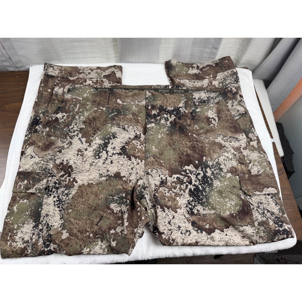 Red Head Brand Co Mens 3XL Strata Camo Hunting Cargo Pants performance gear
